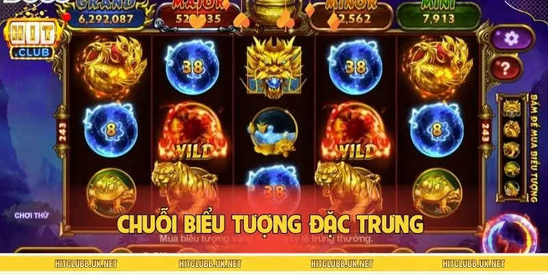 Khám phá hệ thống biểu tượng hấp dẫn trong game