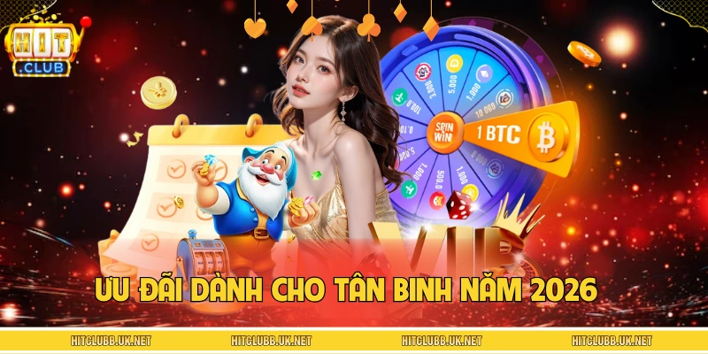 Tân binh hưởng khuyến mãi HITCLUB