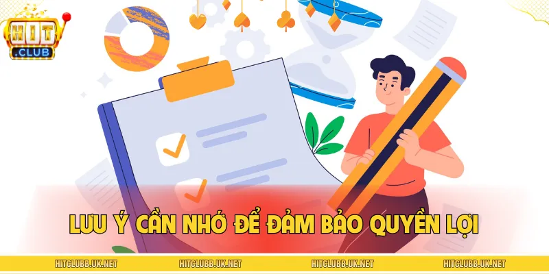 Một vài lưu ý cần nhớ khi tuân thủ điều khoản nhà cái